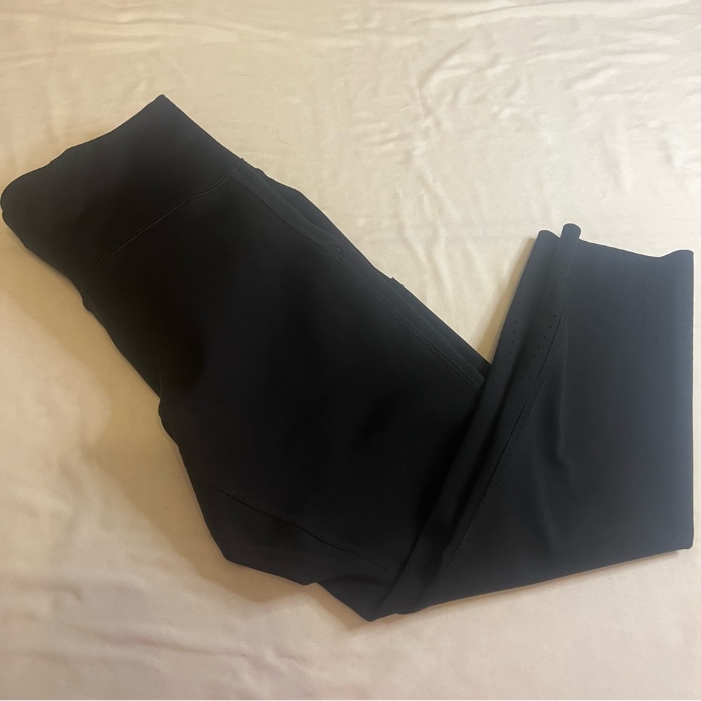 Nike Dri-FIT Black Athletic Leggings | Women’s Size Large | Workout Gym Running